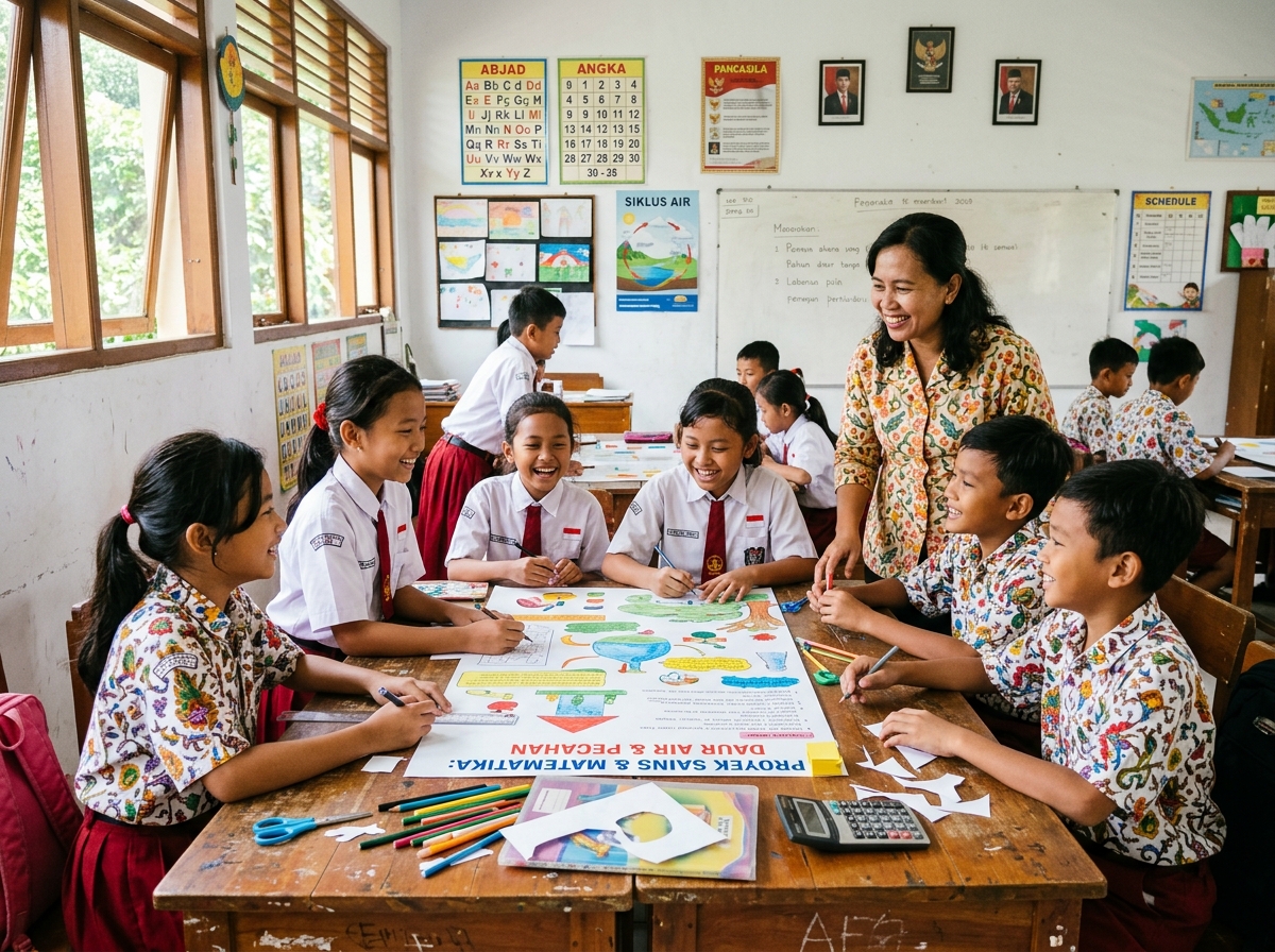 Upacara Bendera Khidmat & Pembinaan Karakter Disiplin