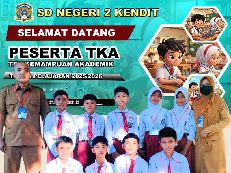 Pelaksanaan Tes Kemampuan Akademik (TKA) Tahun 2026 di SD Negeri 2 Kendit Berjalan dengan Lancar dan Tertib